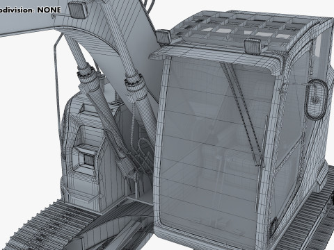 Kobelco SK140SRLC-7 Excavator 2020 M 1 Model 3D