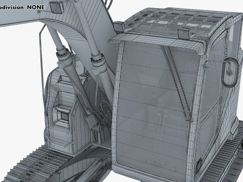 Escavadeira Kobelco SK140SRLC-7 2020 M 1 Modelo 3D