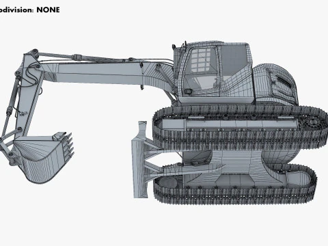 Escavadeira Kobelco SK140SRLC-7 2020 M 1 Modelo 3D