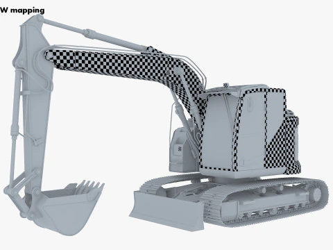 Escavadeira Kobelco SK140SRLC-7 2020 M 1 Modelo 3D