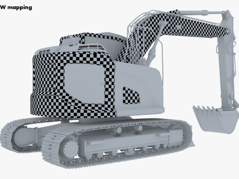 Kobelco SK140SRLC-7 Excavator 2020 M 1 Model 3D