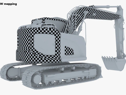 Escavadeira Kobelco SK140SRLC-7 2020 M 1 Modelo 3D