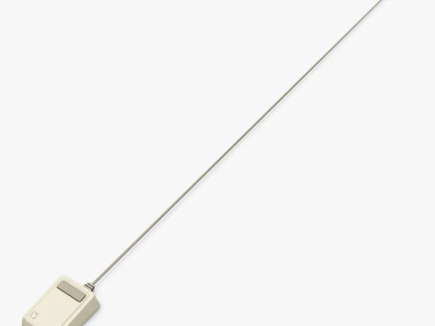 Apple リサ A9M0050 マウス ヴィンテージ 1983-1984 M 1 3Dモデル