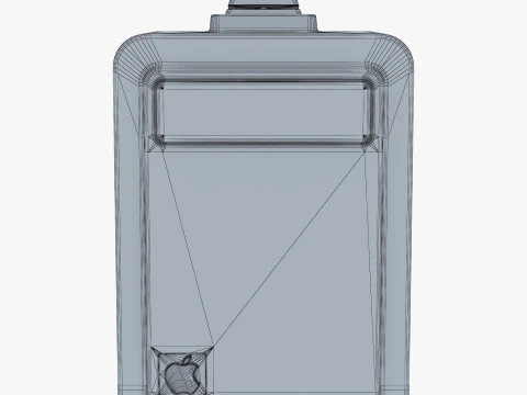 Apple リサ A9M0050 マウス ヴィンテージ 1983-1984 M 1 3Dモデル