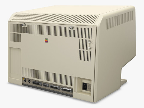 Apple Lisa 2 Macintosh XL A6S0300 Monoblock Vintage 1984-1986 M 1 3D Model
