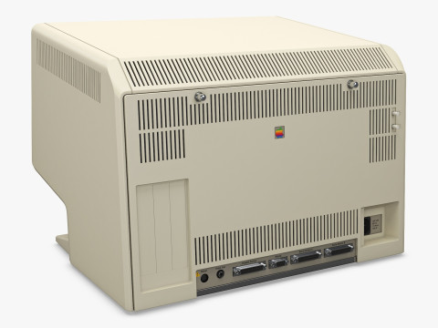 Apple Lisa 2 Macintosh XL A6S0300 Monoblock Vintage 1984-1986 M 1 3D Model
