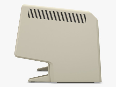Apple Lisa 2 Macintosh XL A6S0300 Monoblock Vintage 1984-1986 M 1 3D Model