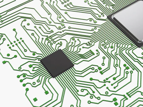 Resumo de caminhos de circuitos eletr&ocirc;nicos M1 Modelo 3D