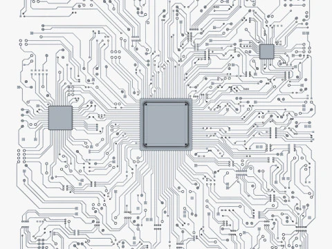 Resumo de caminhos de circuitos eletr&ocirc;nicos M1 Modelo 3D
