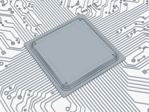 Resumo de caminhos de circuitos eletr&ocirc;nicos M1 Modelo 3D