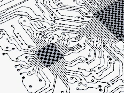 Resumo de caminhos de circuitos eletr&ocirc;nicos M1 Modelo 3D