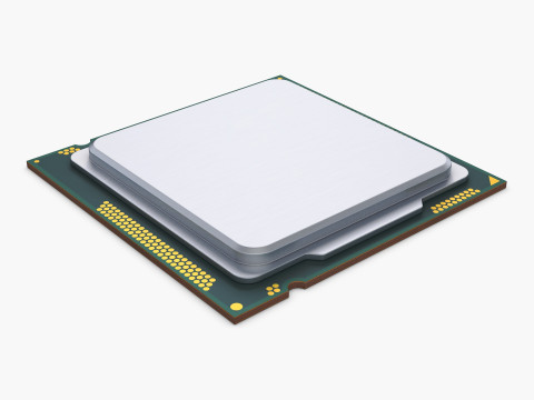 CPU Processor Generic M1 3D Model