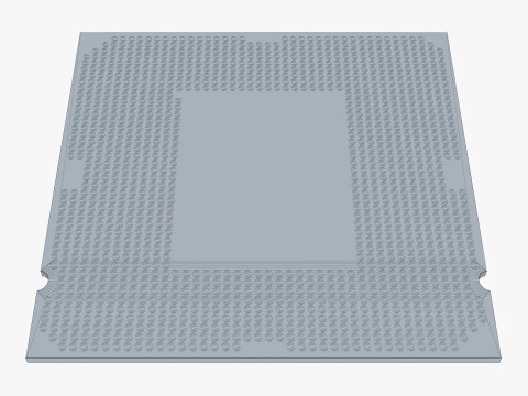 CPU Processor Generic M1 3D Model