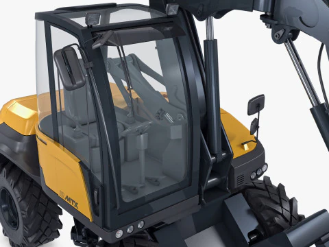 Mecalac 12MTX Excavator 2021-2025 M 1 3D Model
