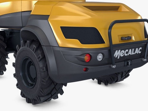 Mecalac 12MTX Excavator 2021-2025 M 1 Modèle 3D