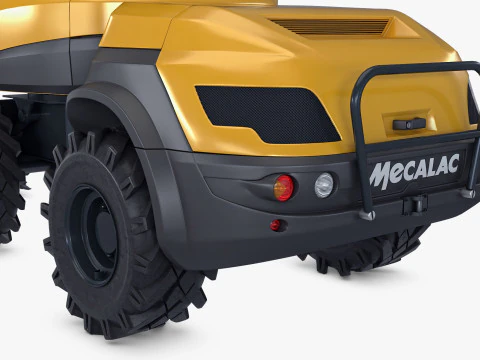 Mecalac 12MTX Excavator 2021-2025 M 1 3D Model