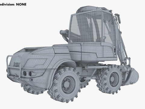 Mecalac 12MTX Excavator 2021-2025 M 1 Modèle 3D