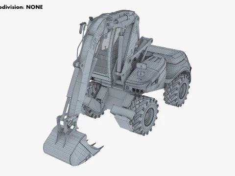 Mecalac 12MTX Excavator 2021-2025 M 1 3D Model