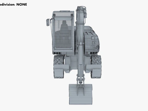 Mecalac 12MTX Excavator 2021-2025 M 1 3D Model