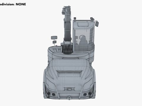 Mecalac 12MTX Excavator 2021-2025 M 1 Modèle 3D