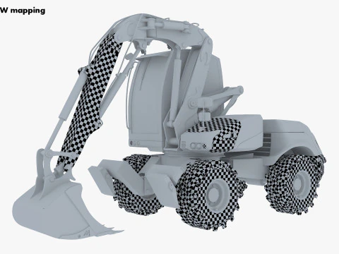 Mecalac 12MTX Excavator 2021-2025 M 1 3D Model