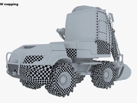 Mecalac 12MTX Excavator 2021-2025 M 1 3D Model