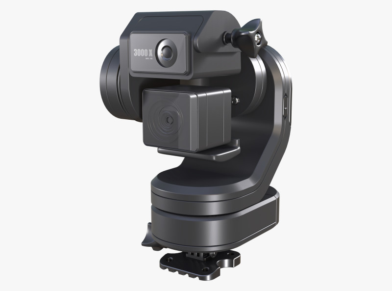 Mini Camera Gimbal System M1 Modelo 3D .c4d .max .obj .3ds .fbx .stl .blend