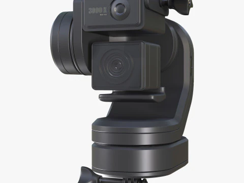 Sistema cardanico per mini fotocamera M1 Modello 3D