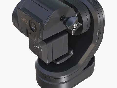 Sistema cardanico per mini fotocamera M1 Modello 3D