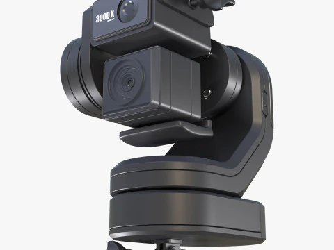 Sistema cardanico per mini fotocamera M1 Modello 3D
