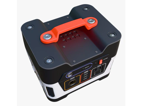 Batteria portatile Power Station M1 Modello 3D