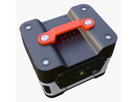 Batteria portatile Power Station M1 Modello 3D