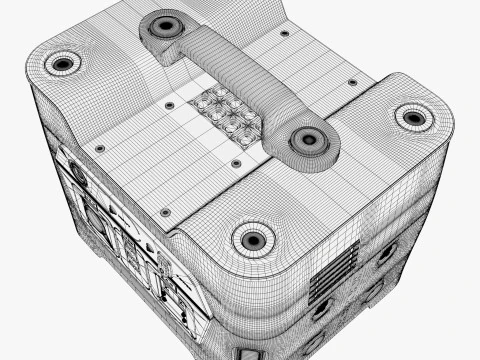 Batteria portatile Power Station M1 Modello 3D