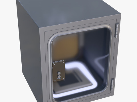 Industrial Metal Pass Box M1 Modèle 3D