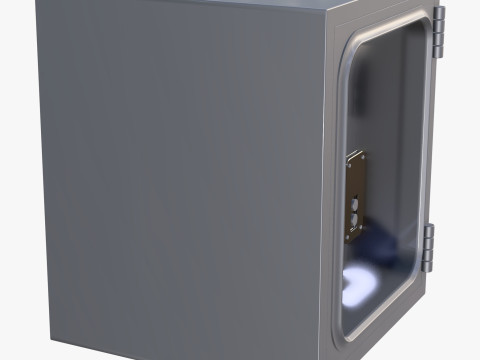 Industrial Metal Pass Box M1 Modèle 3D
