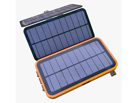 Foldable Solar Panel Charger Powerbank M1 3D 모델