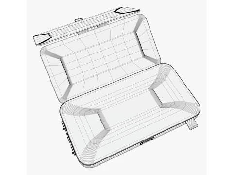 Carregador de painel solar dobr&aacute;vel Powerbank M1 Modelo 3D