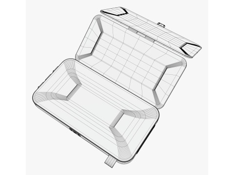 Foldable Solar Panel Charger Powerbank M1 3D 모델