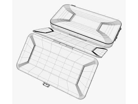 Foldable Solar Panel Charger Powerbank M1 3D 모델