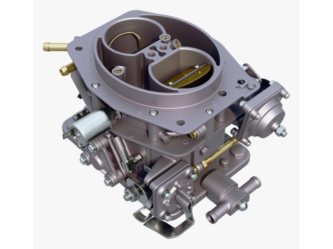 Classic Carburetor Fuel System M1 3D 模型