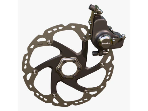 Bicycle Disc Brake System M1 3D Model