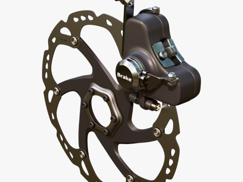 Bicycle Disc Brake System M1 3Dモデル