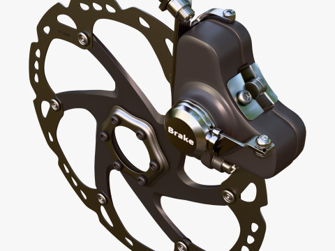 Bicycle Disc Brake System M1 3Dモデル