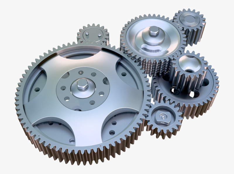 Gear Mechanism M1 3D 模型 .c4d .max .obj .3ds .fbx .stl .blend 