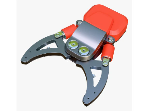 Hydraulic Grapple Claw Grabber M2 3D Model