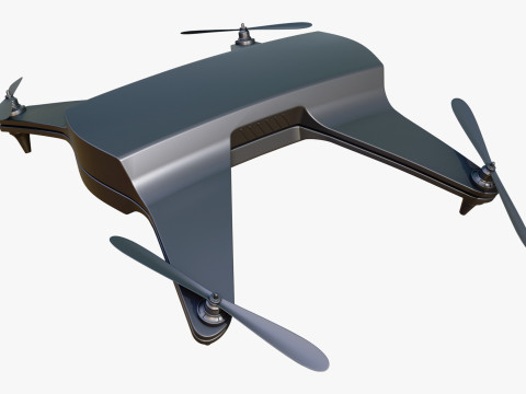 Drone Quadcopter M1 3D Model