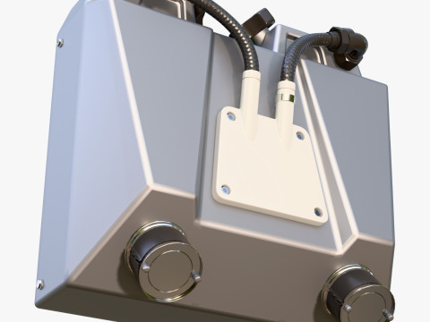 Dual Fuel Container SciFi M1 3D Modell