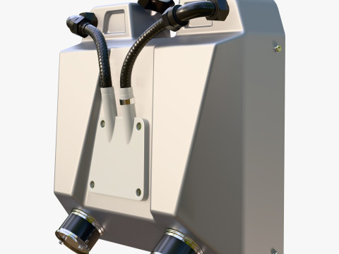 Dual Fuel Container SciFi M1 3D Modell
