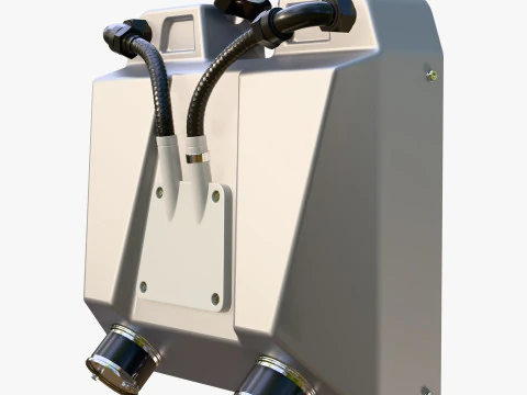Dual Fuel Container SciFi M1 3D Model