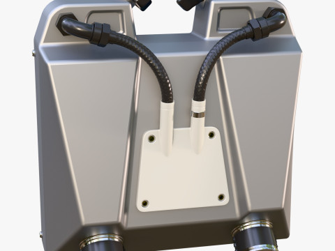 Dual Fuel Container SciFi M1 3D Modell